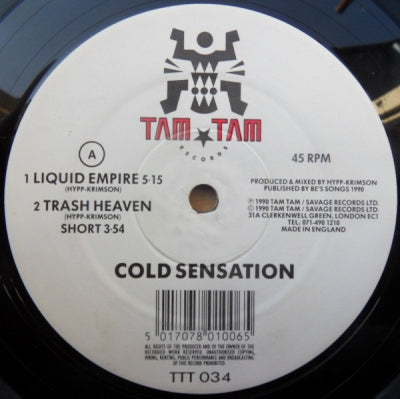 COLD SENSATION - Liquid Empire