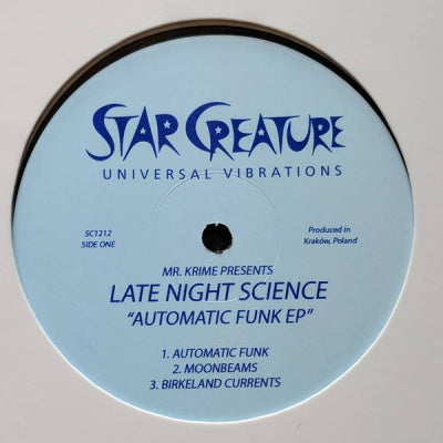 LATE NIGHT SCIENCE - Automatic Funk E.P.