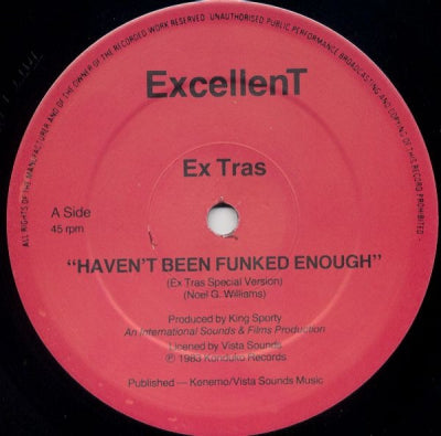 EX TRAS - Haven't Been Funked Enough