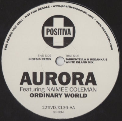 AURORA FEATURING NAIMEE COLEMAN - Ordinary World
