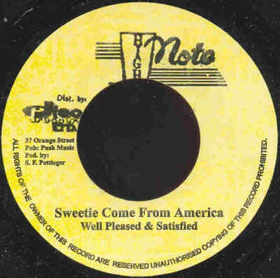 WELL PLEASED & SATISFIED / THE REVOLTIONARES - Sweetie Come From America