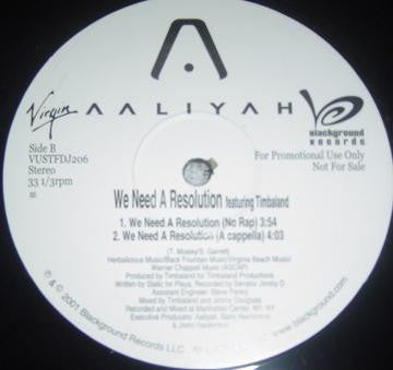 AALIYAH - We Need A Resolution
