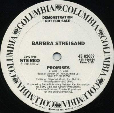 BARBRA STREISAND - Promises
