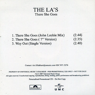THE LA'S - There She Goes