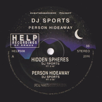 DJ SPORTS / SPCE - Person Hideaway