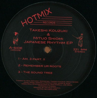 TAKESHI KOUZUKI & MITUO SHIOMI - Japanese Rhythm EP