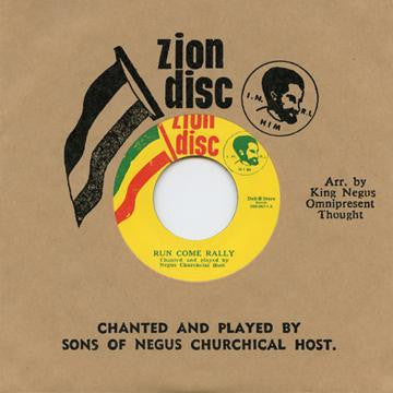 THE SONS OF NEGUS - Run Come Rally / All Ye Saints