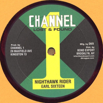 EARL SIXTEEN - Nighthawk Rider / Music Machine