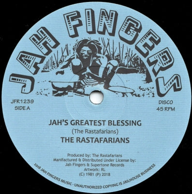 THE RASTAFARIANS / SHAKA MAN - Jah's Greatest Blessing / New Clear Bomb