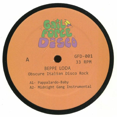 BEPPE LODA - Obscure Italian Disco Rock