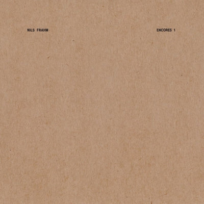 NILS FRAHM - Encores 1