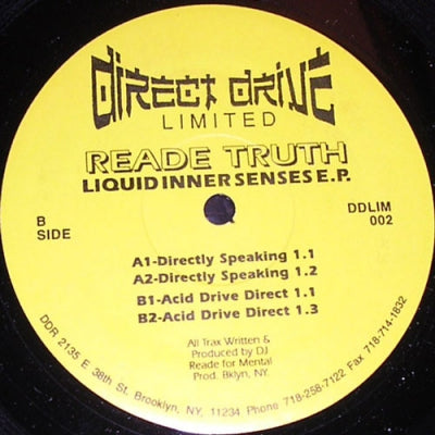 READE TRUTH - Liquid Inner Senses E.P.