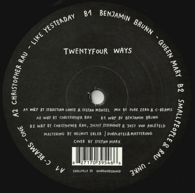 C-BEAMS / CHRISTOPHER RAU / BENJAMIN BRUNN / SMALLPEOPLE & RAU - Twentyfour Ways