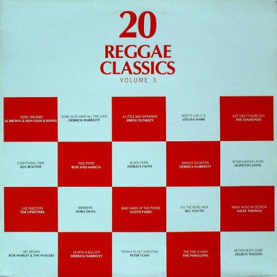 VARIOUS ARTISTS - 20 Reggae Classics Volume 3