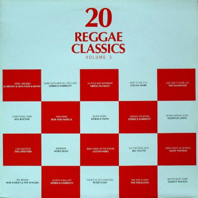 VARIOUS ARTISTS - 20 Reggae Classics Volume 3