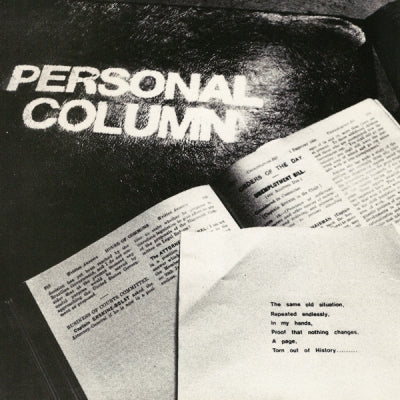 PERSONAL COLUMN - The Same Old Situation