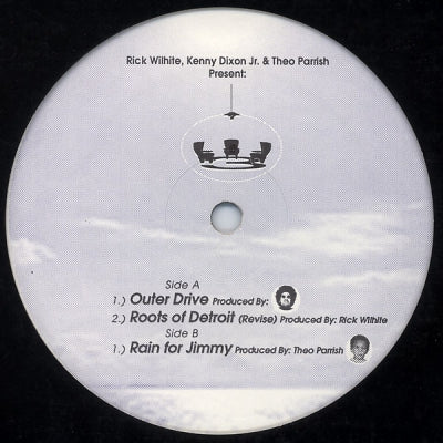 RICK WILHITE / THEO PARRISH / KENNY DIXON JR - Three Chairs EP