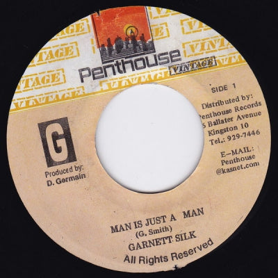 GARNET SILK - Man Is Just A Man / Version