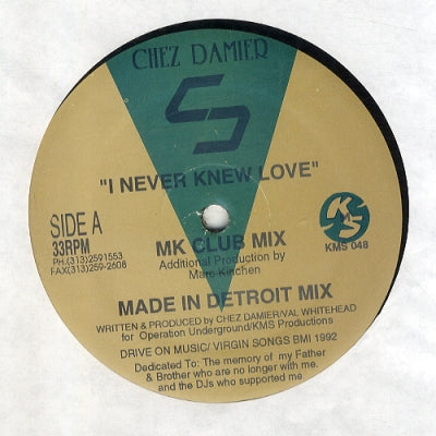 CHEZ DAMIER - I Never Knew Love