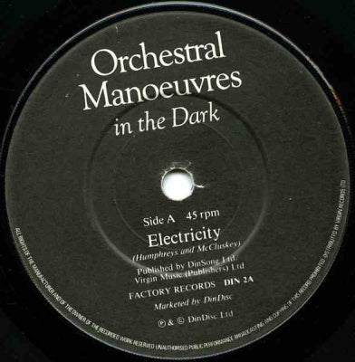 OMD (ORCHESTRAL MANOEUVRES IN THE DARK) - Electricity