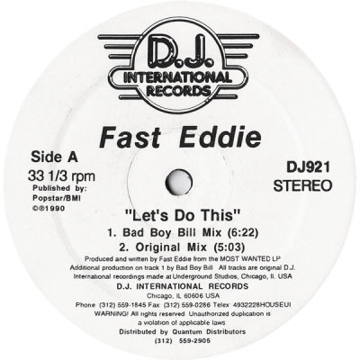 FAST EDDIE - Let's Do This