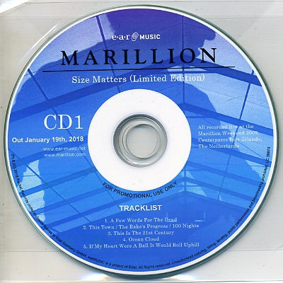 MARILLION - Size Matters