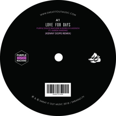 PURPLE DISCO MACHINE & BORIS DLUGOSCH FEATURING KAREN HARDING - Love For Days