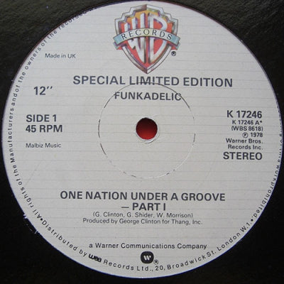 FUNKADELIC - One Nation Under A Groove