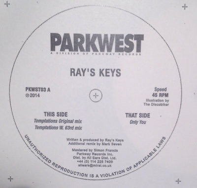 RAY'S KEYS - Temptations