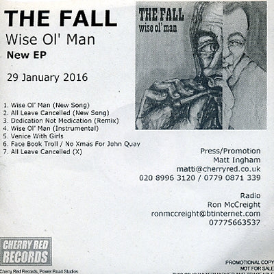 THE FALL - Wise Ol' Man