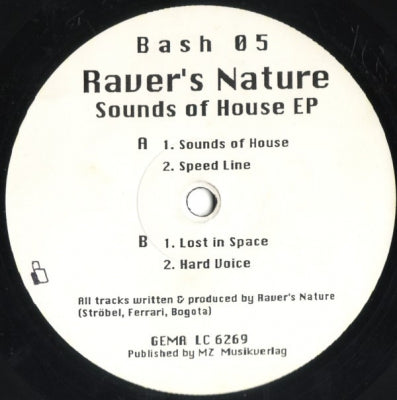 RAVER'S NATURE - Sounds Of House EP