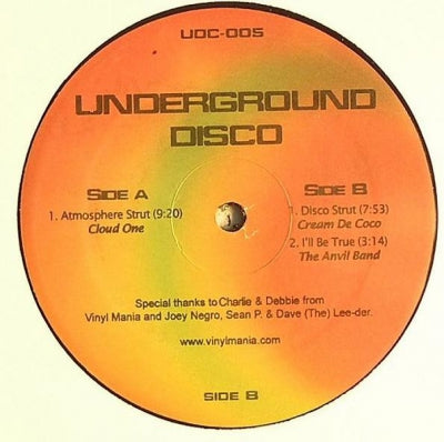 VARIOUS - Underground Disco Classics Volume 5