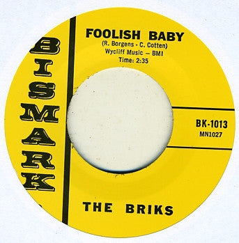 THE BRIKS - Foolish Baby / Can You See Me