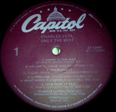CHARLES VEAL - Only The Best