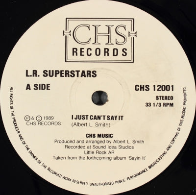 L.R. SUPERSTARS - Give Me All Your Love / I Just Can't Say It