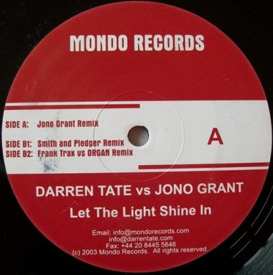 DARREN TATE & JONO GRANT - Let The Light Shine In