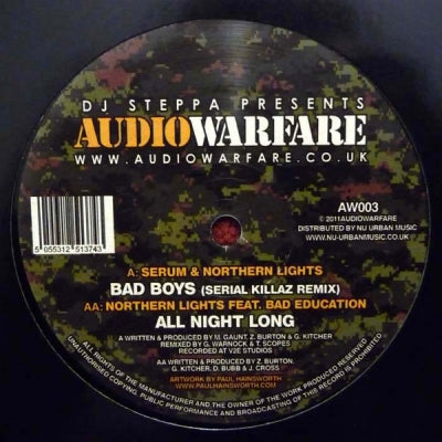 SERUM & NORTHERN LIGHTS / NORTHERN LIGHTS FEAT. BAD EDUCATION - Bad Boys (Serial Killaz Remix) / All Night Long
