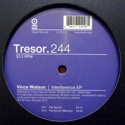 VINCE WATSON - Interference