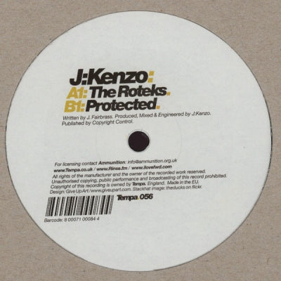 J:KENZO - The Roteks / Protected