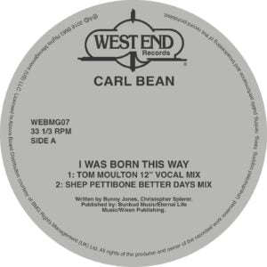 CARL BEAN - I Was Born This Way