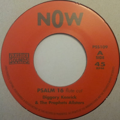 DIGGORY KENRICK & THE PROPHETS ALLSTARS - Psalm 16 (Flute Cut) / Psalm 16