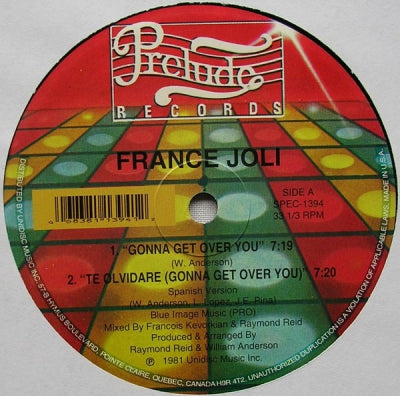 FRANCE JOLI - Gonna Get Over You