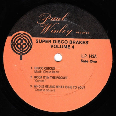 VARIOUS - Super Disco Brake's