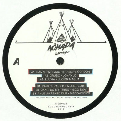 FELIPE GORDON, JONAHLO, LUCIEN MAGUAL, 4004, NICO SAAV, DISCOHOLYCS - Nomada White
