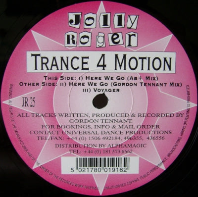 TRANCE 4 MOTION - Here We Go / Voyager