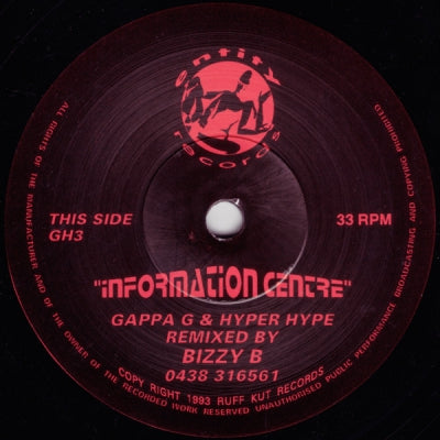 GAPPA G & HYPER HYPE - The Information Centre Remixes