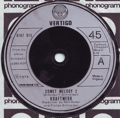 KRAFTWERK - Comet Melody 2 / Kristallo