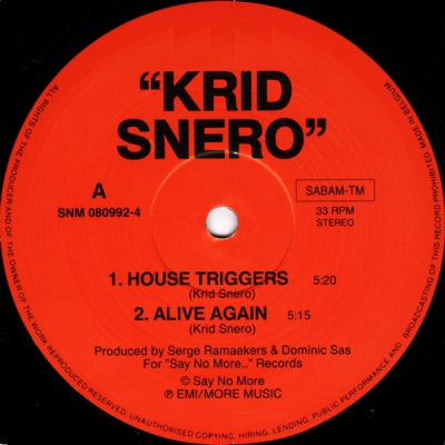 KRID SNERO - House Triggers