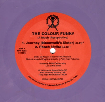 BLAZE - The Colour Funky EP (A Music Perspective)