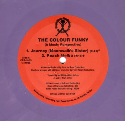 BLAZE - The Colour Funky EP (A Music Perspective)